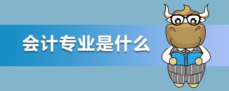 会计专业是什么