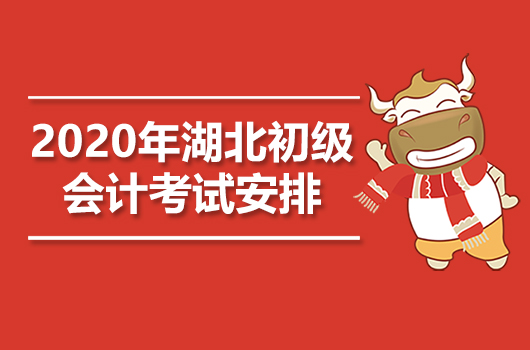 2020年湖北初级会计职称考试日程安排通知